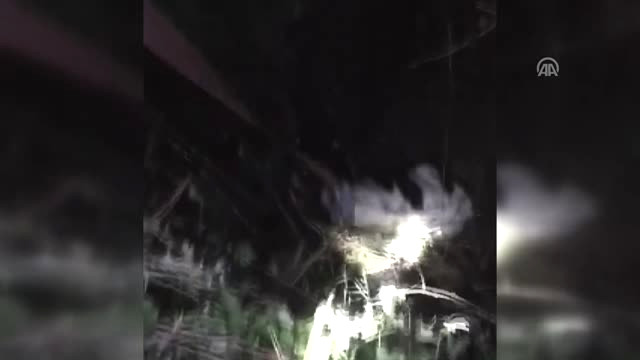 Kanala Düşen Buzağıyı İtfaiye Kurtardı