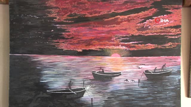 61 Yıllık Terzi 70’inden Sonra Ressam Oldu