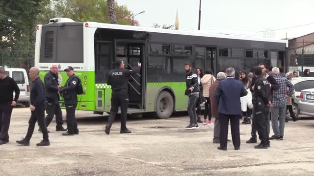 Adana’da Kadın Otobüs Şoförüne Darp İddiası