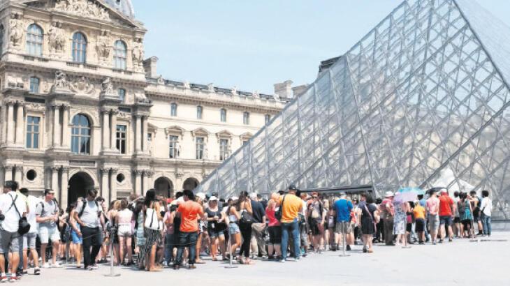 Louvre’dan ziyaretçi sınırı