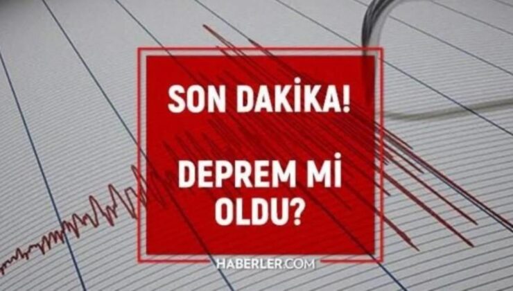 Adana sarsıntı mi oldu? Az evvel zelzele mi oldu? Son dakika Adana depremleri! 14 Nisan AFAD ve Kandilli zelzele listesi!