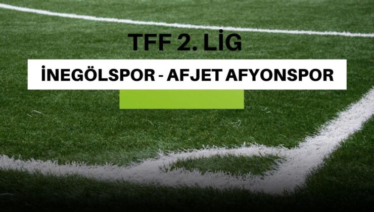 İnegölspor – Afyonspor maçı ne vakit, saat kaçta? İnegölspor – Afjet Afyonspor maçı hangi kanalda, nereden izlenir? İnegölspor – Afjet Afyonspor izle!