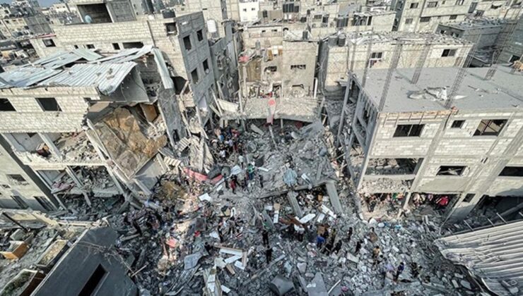 İsrail’in Gazze’ye düzenlediği ataklarda 41 binden fazla konut büsbütün yıkıldı