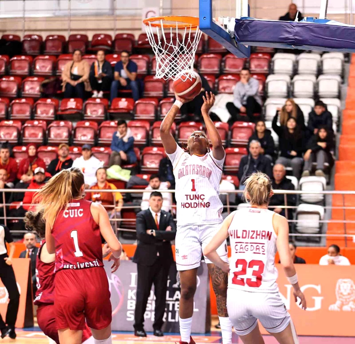 TKBL: Galatasaray: 89 Melikgazi Kayseri Basketbol: 85