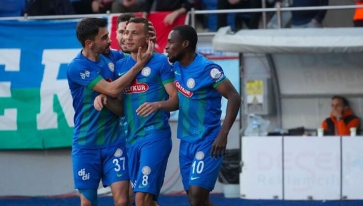 5 gollü nefes kesen maç! Rizespor, İstanbul takımını son dakika golüyle devirdi