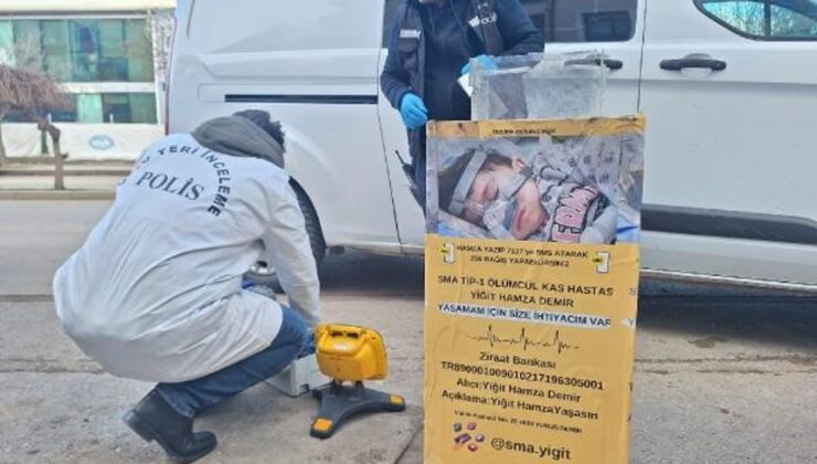 SMA Hastası Çocuğun Yardım Kutusundaki Para Çalındı