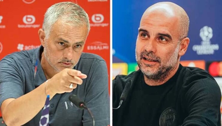 Jose Mourinho’dan Pep Guardiola’ya olay gönderme