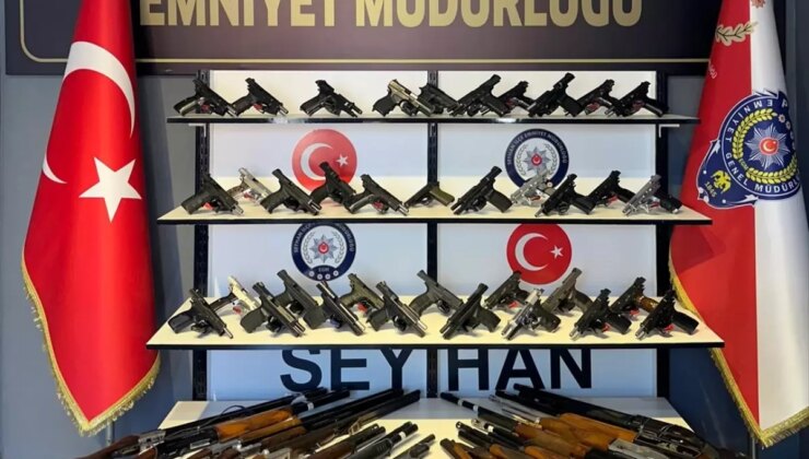 Adana’da 61 Ruhsatsız Silah Ele Geçirildi