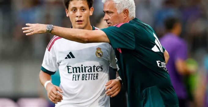 Mourinho’dan Arda Güler’e berbat haber